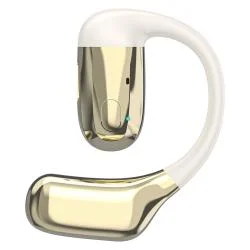Casti wireless Dudao U4A OWS, Bluetooth 5.3, Autonomie 8h, USB-C, IPX5, Beige / Gold