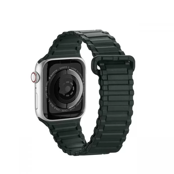 Curea silicon DuxDucis Magnetic Silicone Armor compatibila cu Apple Watch 4/5/6/7/8/SE 38/40/41mm Verde
Cod produs: 61658