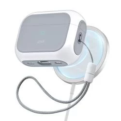 Carcasa ESR Orbit Halolock MagSafe compatibila cu Apple AirPods Pro / Pro 2 White