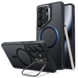 Carcasa ESR Classic Hybrid cu MagSafe si Kickstand compatibila cu Samsung Galaxy S26 Ultra, Negru
