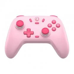 Controller GameSir T4n Nova Lite pentru PC, Steam, Android, iOS și Nintendo Switch, Wireless / Bluetooth 5.3 / Cu fir, 600mAh, USB-C, Roz