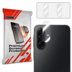 Set 2 folii sticla hibrid camera foto GrizzGlass HybridGlass compatibila cu Samsung Galaxy A17 4G, Transparent