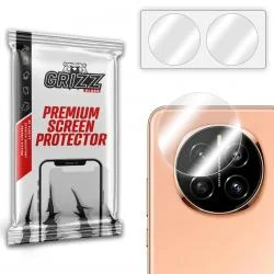 Set 2 folii sticla hibrid camera foto GrizzGlass HybridGlass compatibila cu Honor Magic 7 Pro, Transparent