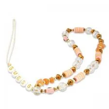 Snur pentru carcase Guess Bohemia Beads, Maro
