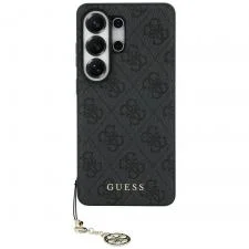 Husa Guess 4G Classic Logo Charm cu MagSafe compatibila cu Samsung Galaxy S26 Ultra, Negru