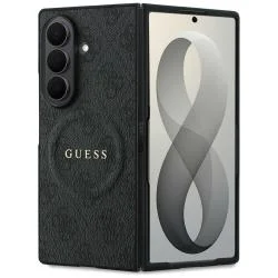 Husa Guess 4G Classic cu MagSafe compatibila cu Samsung Galaxy Z Fold 8 Ultra, Negru