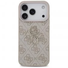 Husa Guess 4G Big Logo compatibila cu iPhone 18 Pro Max / 17 Pro Max, Roz