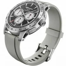 Ceas smartwatch HiFuture Flex 2, Ecran tactil cu diagona de 1.39 inch, Autonomie 10 zile, Bluetooth 5.2, IP68, Silver