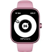Ceas smartwatch HiFuture Lume Pro, Ecran Amoled 1.85 inch, Autonomie 7 zile, Bluethooth 5.0, Roz