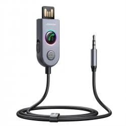 Receptor audio Joyroom JR-CB6, Bluetooth 5.3, USB, AUX, Gri
