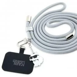 Snur pentru carcase Karl Lagerfeld CBDY Cord, Gri