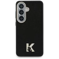 Carcasa Karl Lagerfeld K Metal Logo cu MagSafe compatibila cu Samsung Galaxy S26, Negru
