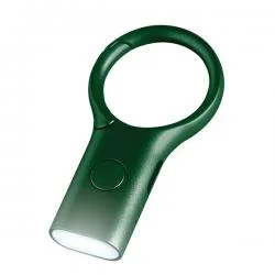 Lanterna Lexon Nomaday Keychain Light, Autonomie 1.5h, Incarcare USB-C, Dark Green