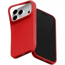 Carcasa Mercury Soft compatibila cu iPhone 17 Pro, Rosu