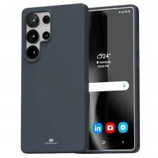 Carcasa Mercury Soft compatibila cu Samsung Galaxy S25 Ultra, Midnight Blue