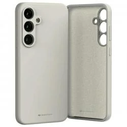 Carcasa Mercury Silicone compatibila cu Samsung Galaxy S24 FE, Stone