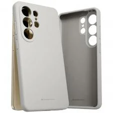 Carcasa Mercury Silicone compatibila cu Samsung Galaxy S26 Ultra, Stone