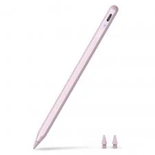 Stylus pen activ Metapen A8 compatibil cu diferite tablete / telefoane, Autonomie 10h, Indicator LED, USB-C, 2 varfuri de schimb incluse, Roz