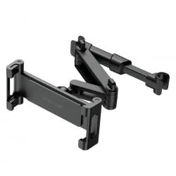 Suport de tetiera pentru tableta si telefon Mobile Origin MO7, Rotire 360 grade, Negru