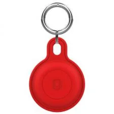 Husa de protectie tip breloc Mobile Origin Outdoor Key Chain compatibila cu Apple AirTag Red