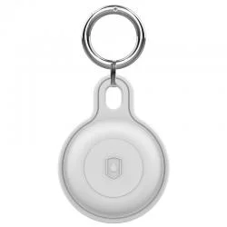 Husa de protectie tip breloc Mobile Origin Outdoor Key Chain compatibila cu Apple AirTag White