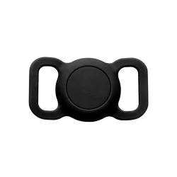 Husa protectie AirTag Mobile Origin Pet Collar, Negru