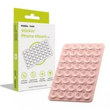 Suport universal telefon Mobile Origin Sticker Mount O1, Light Pink