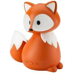 Umidificator aer Natural Origin Fox, Functie de aromatizor, 95ml, Autonomie 4h, Portocaliu