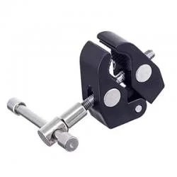 Suport cu clema pentru monitoare Clamp Holder, Clema 5 cm, Negru