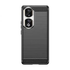 Carcasa Flexible Carbon compatibila cu Honor 90 Pro Black