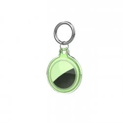 Husa de protectie Waterproof compatibila cu Apple AirTag Green