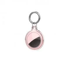 Husa de protectie Waterproof compatibila cu Apple AirTag Pink