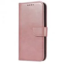Husa Magnet Wallet Stand compatibila cu Samsung Galaxy S25 Ultra Pink