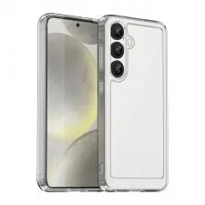 Carcasa Outer Space cu cadru din gel compatibila cu Nothing Phone (3a) Pro, Transparent