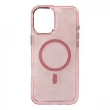Carcasa Glitter cu MagSafe compatibila cu Samsung Galaxy A36 5G, Roz