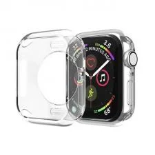 Carcasa Ultra Clear compatibila compatibila cu Apple Watch 10 46mm, Transparent