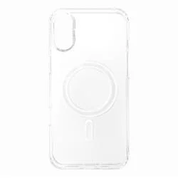 Carcasa Ultra Clear cu MagSafe compatibila cu Samsung Galaxy S25 FE, Transparent