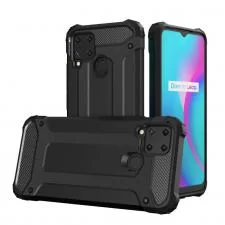 Carcasa Rugged Hybrid Armor compatibila cu Realme 9i 5G / 10 5G Black