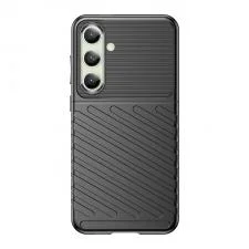 Carcasa Thunder Flexible compatibila cu Samsung Galaxy S24 FE Black