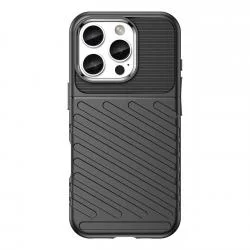 Carcasa Thunder Flexible compatibila cu iPhone 16 Pro Max Black