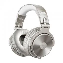 Casti audio bluetooth OneOdio Pro C, Bluetooth 5.2, Driver 50mm, USB-C, Argintiu