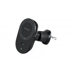 Suport auto PITAKA MagEZ Car Mount Pro 2 Qi2, Air Vent Mount, Compatibil MagSafe, Incarcare Wireless 15W, Negru