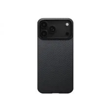 Carcasa Pitaka Ultra Slim cu Magnetic Ring compatibila cu iPhone 17 Pro Max, Negru/Gri