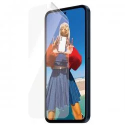 Folie de protectie PanzerGlass Matrix Ultra-Wide Fit compatibila cu Samsung Galaxy A35 5G, Transparent