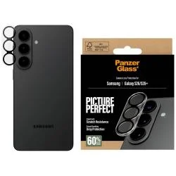 Folie sricla securizata camera foto PanzerGlass PicturePerfe Lens Protector compatibila cu Samsung Galaxy S26 Plus / S26, Transparent