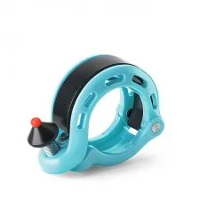 Sonerie bicicleta Rockbros Q-Shaped, Mecanica, 100 dB, Albastru