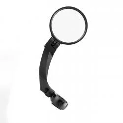 Oglinda retrovizoare bicicleta Rockbros 26210001004, Dreapta, Diametru ghidon 20-24mm, Black
