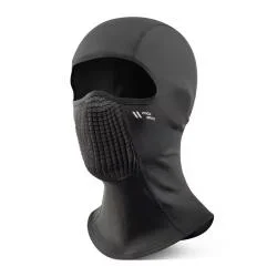 Cagula ciclism / alergare / drumetie Rockbros LF25699, Decupaje pentru ochelari, Negru