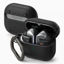 Carcasa Ringke Onyx Magnetic MagSafe compatibila cu Samsung Galaxy Buds 3 / 3 Pro Black