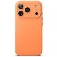 Carcasa Ringke Silicone cu MagSafe compatibila cu iPhone 17 Pro Max, Portocaliu